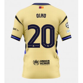 Herren Fußballbekleidung Barcelona Dani Olmo #20 Auswärtstrikot 2025-26 Kurzarm